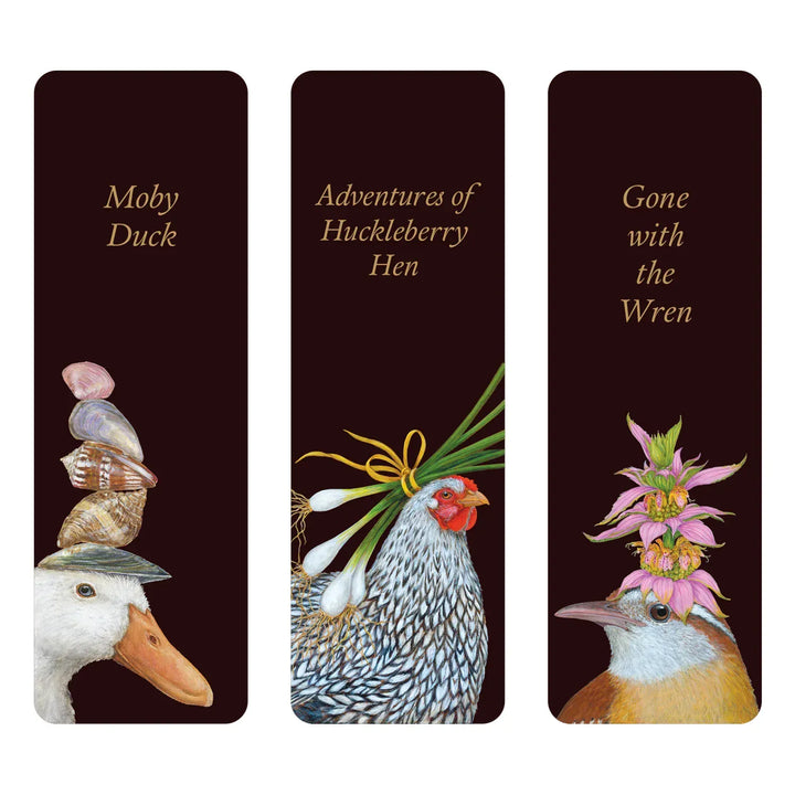 Hester & Cook Gifts Classic Novels Bookmarks, Set of 3