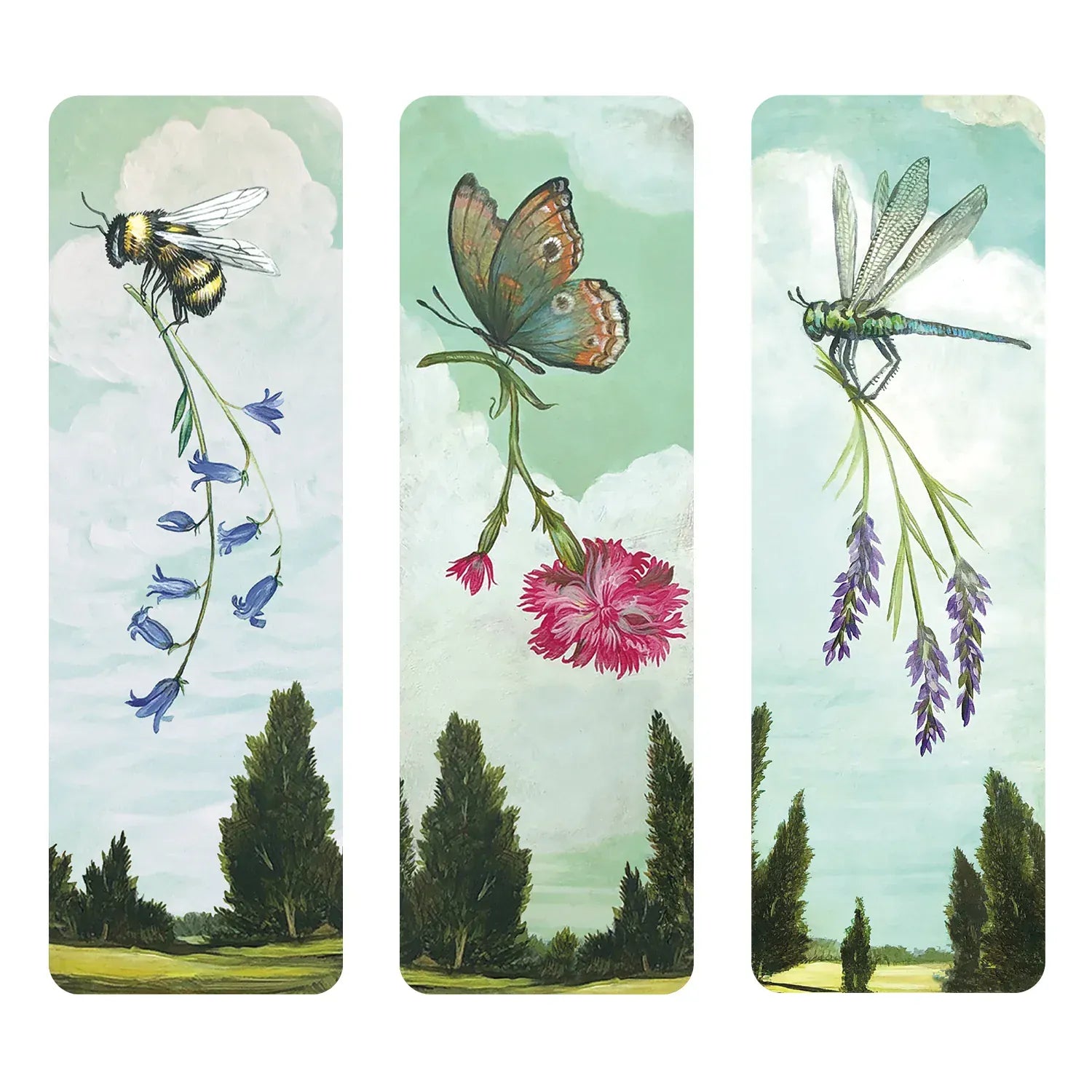 Hester & Cook Gifts Joyful Journey Bookmarks, Set of 3