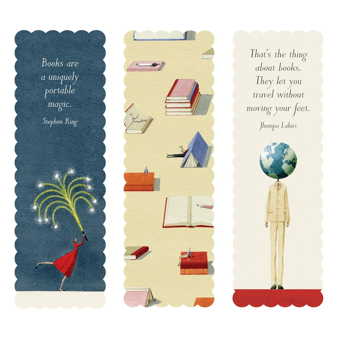 Hester & Cook Gifts Novel Thoughts Bookmarks, Set of 3