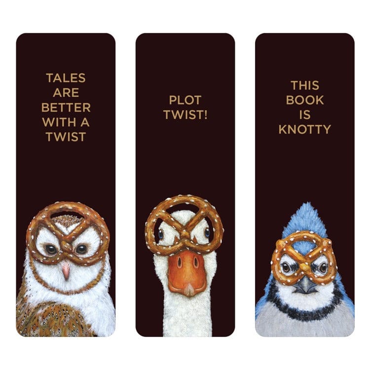Hester & Cook Gifts Plot Twist Bookmarks, Set of 3
