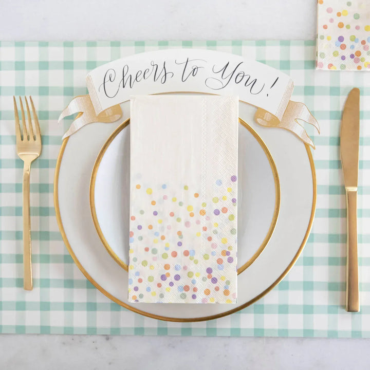 Hester & Cook Party Confetti Sprinkles Guest Napkins