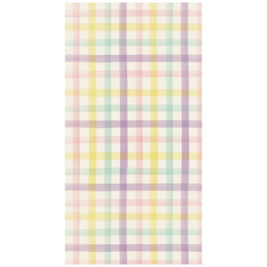 Hester & Cook Party Spring Plaid Guest Napkins