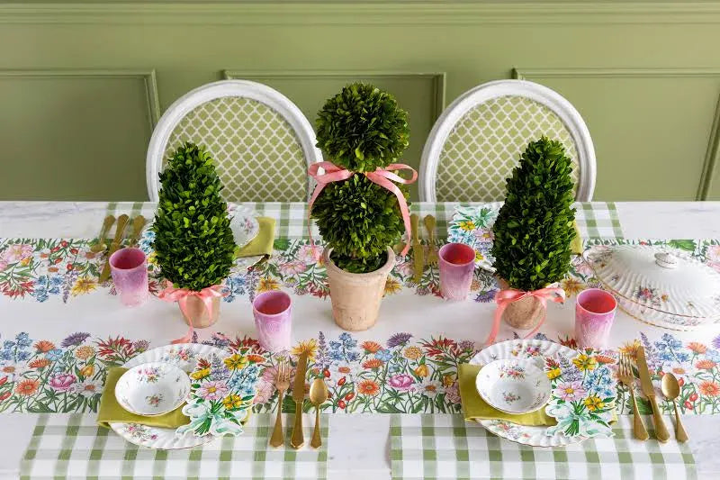 Hester & Cook Party Wildflower Paper Table Runner