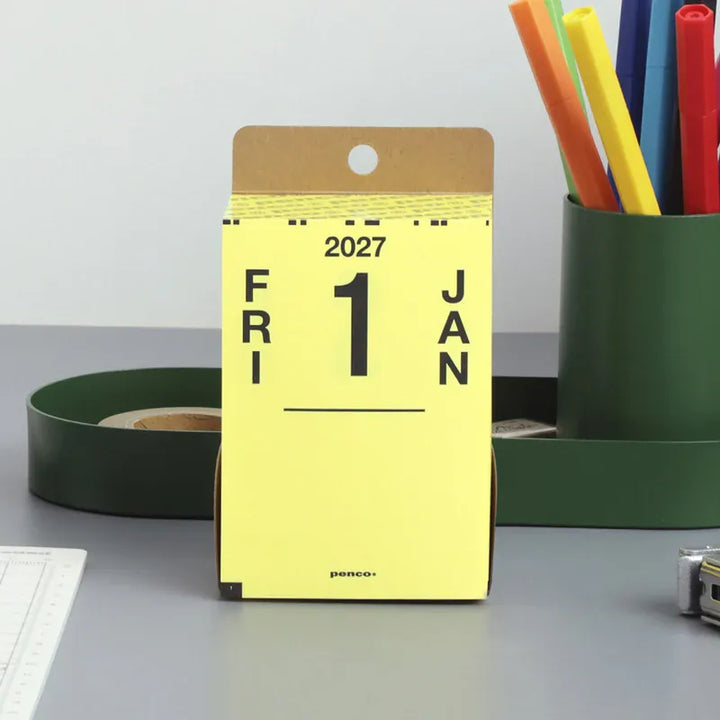 Hightide Paper 2027 Daily Calendar - Penco