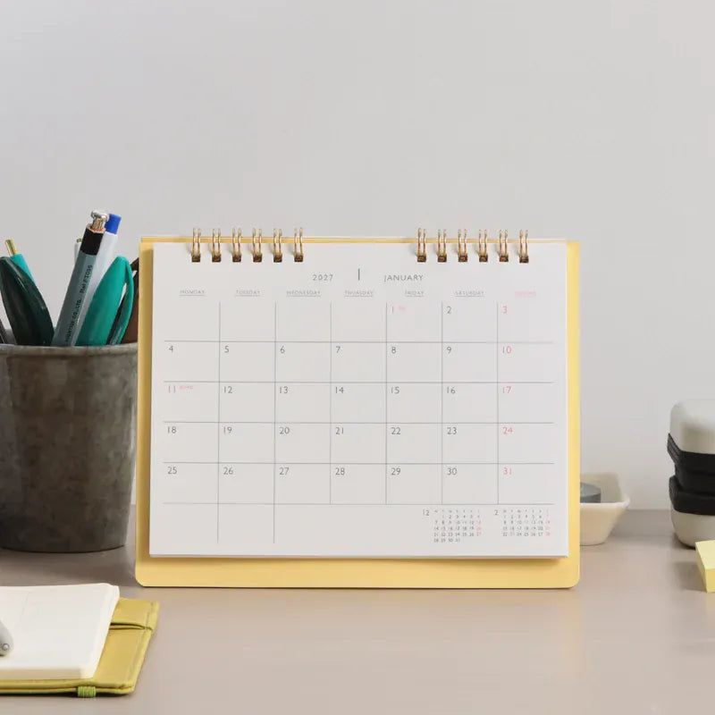 Hightide Paper 2027 Lepre Desk Calendar