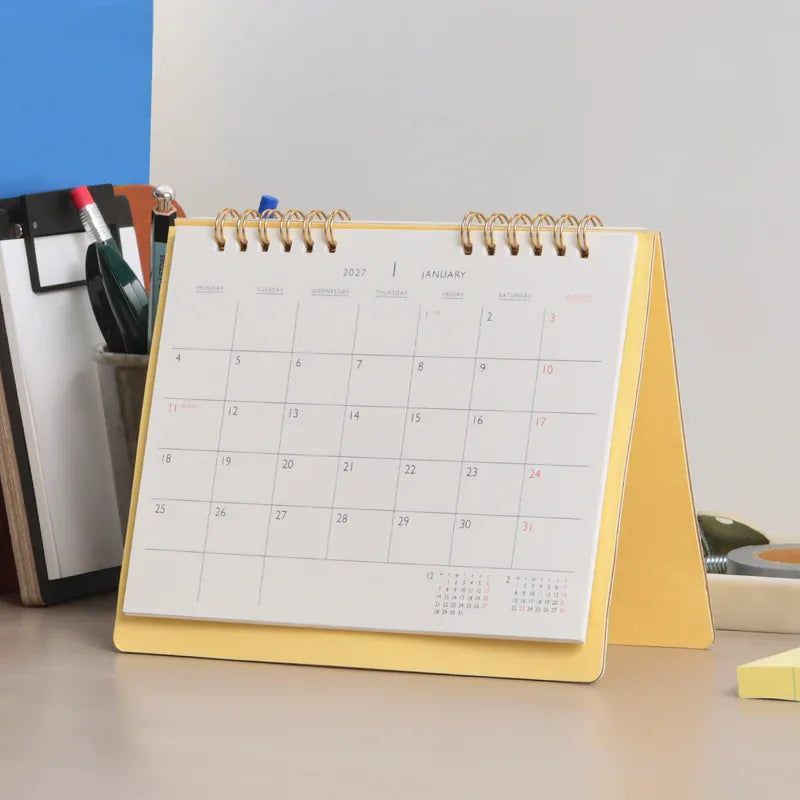 Hightide Paper 2027 Lepre Desk Calendar