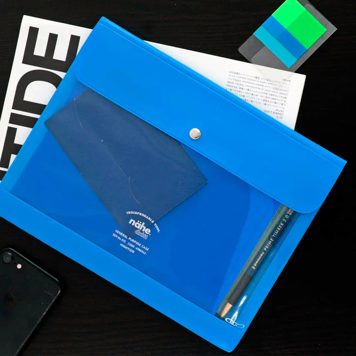 Hightide Paper General Purpose A5 Case - Neon Blue