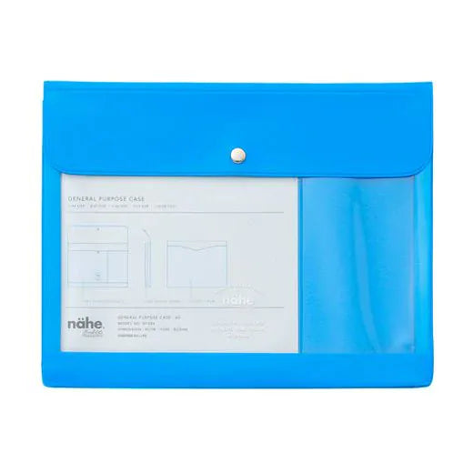 Hightide Paper General Purpose A5 Case - Neon Blue
