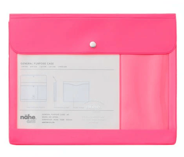 Hightide Paper General Purpose A5 Case - Neon Pink