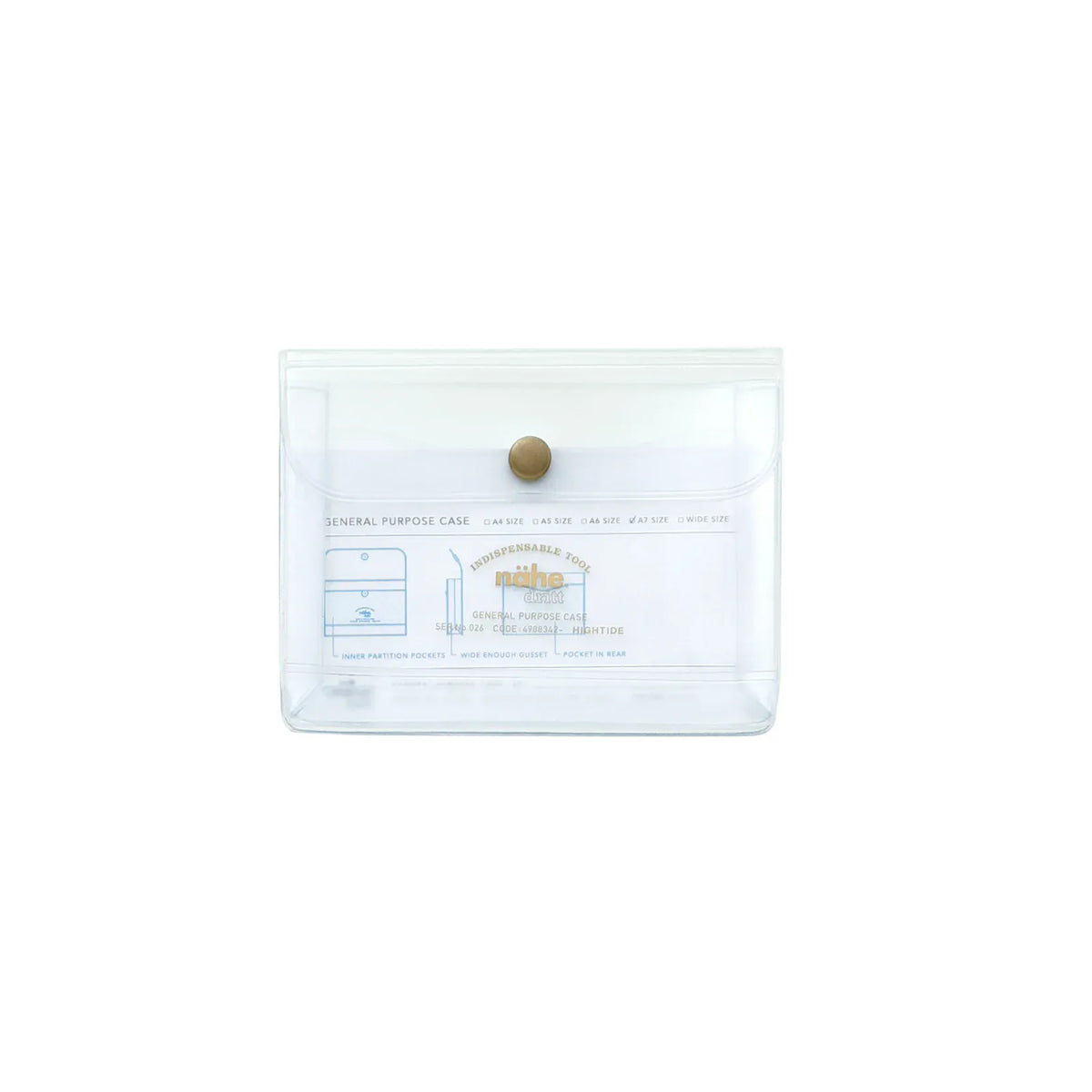 Hightide Paper General Purpose A7 Case - Clear
