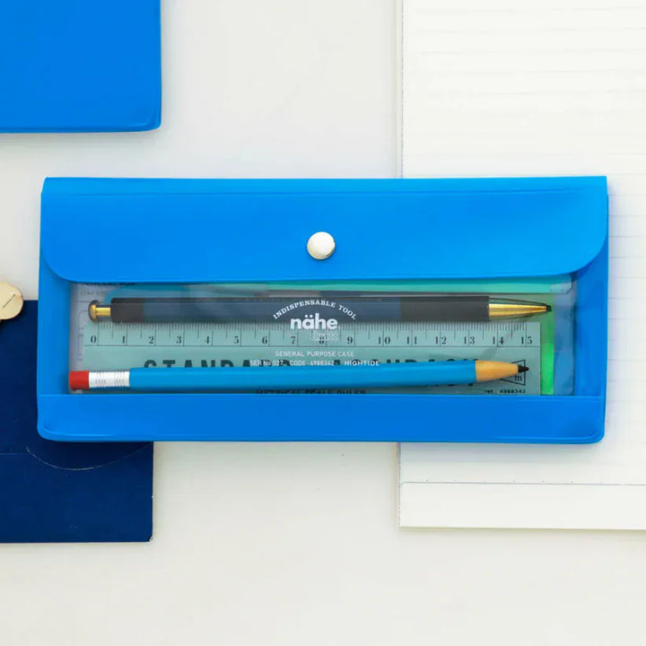 Hightide Paper General Purpose Wide Case - Neon Blue
