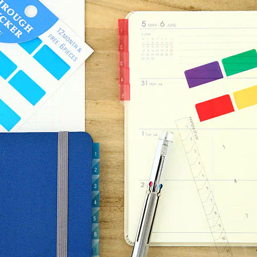 Hightide Paper See-Through Index Sticker