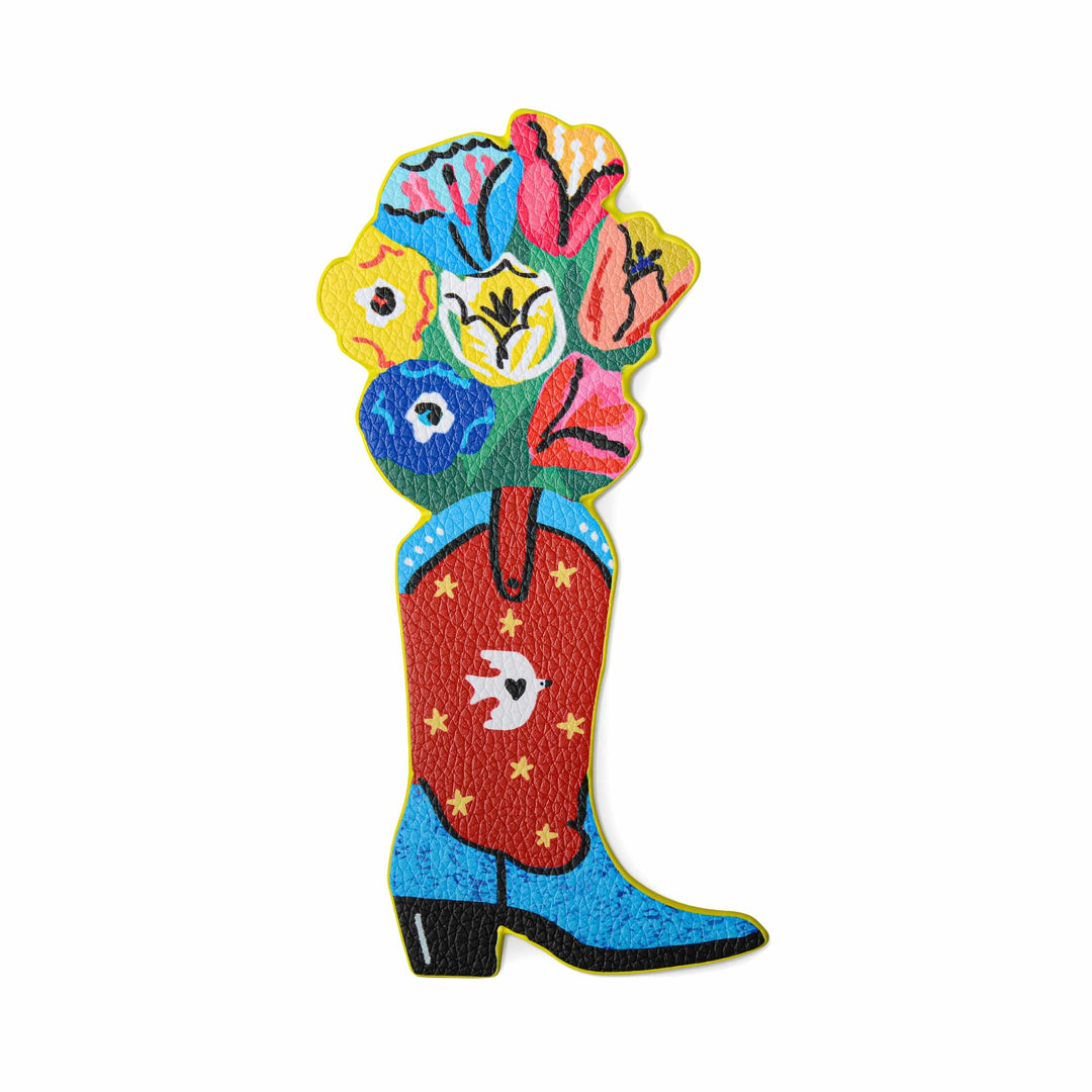 HiJinx Gifts Leatherette Cowboy Boot Bookmark