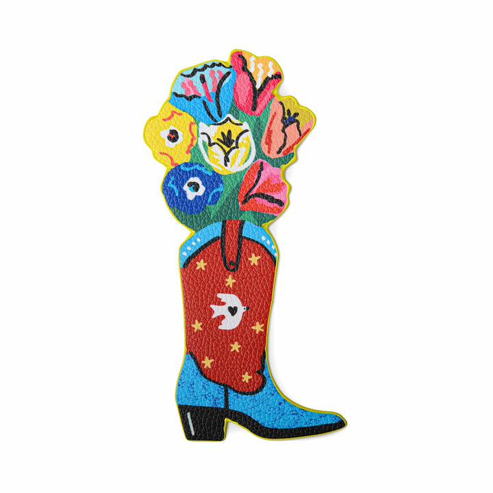 HiJinx Gifts Leatherette Cowboy Boot Bookmark