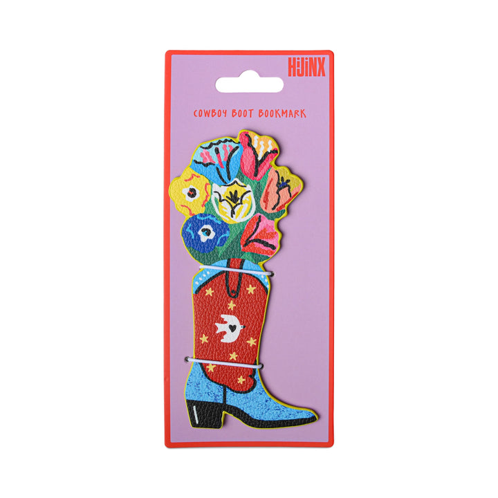 HiJinx Gifts Leatherette Cowboy Boot Bookmark