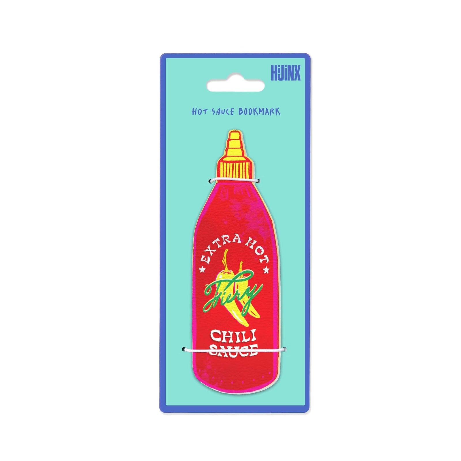 HiJinx Gifts Leatherette Hot Sauce Bookmark