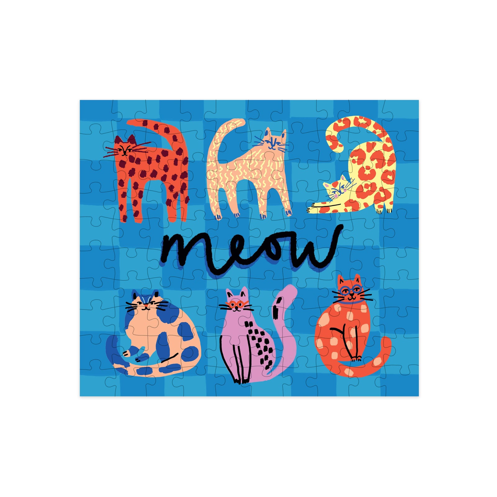 HiJinx Gifts Mini Puzzle - Cats, Meow