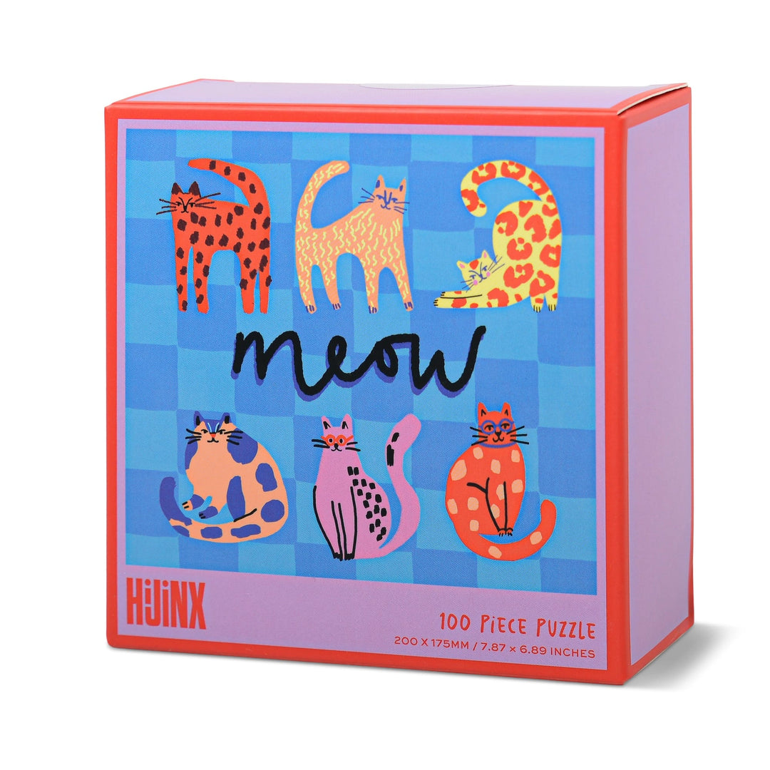 HiJinx Gifts Mini Puzzle - Cats, Meow