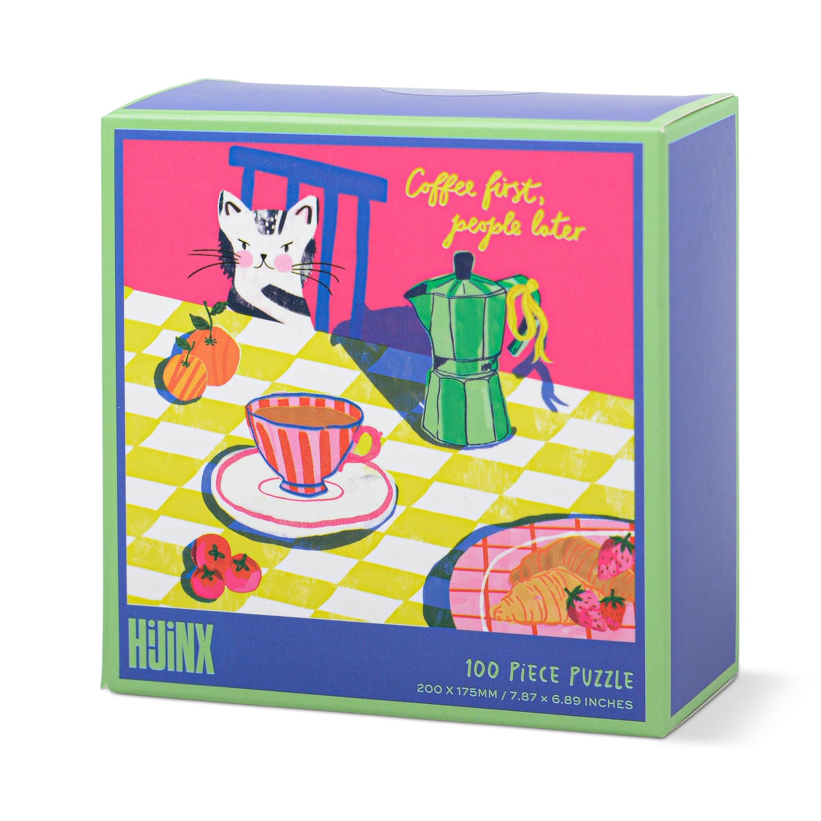 HiJinx Gifts Mini Puzzle - Coffee First, People Later
