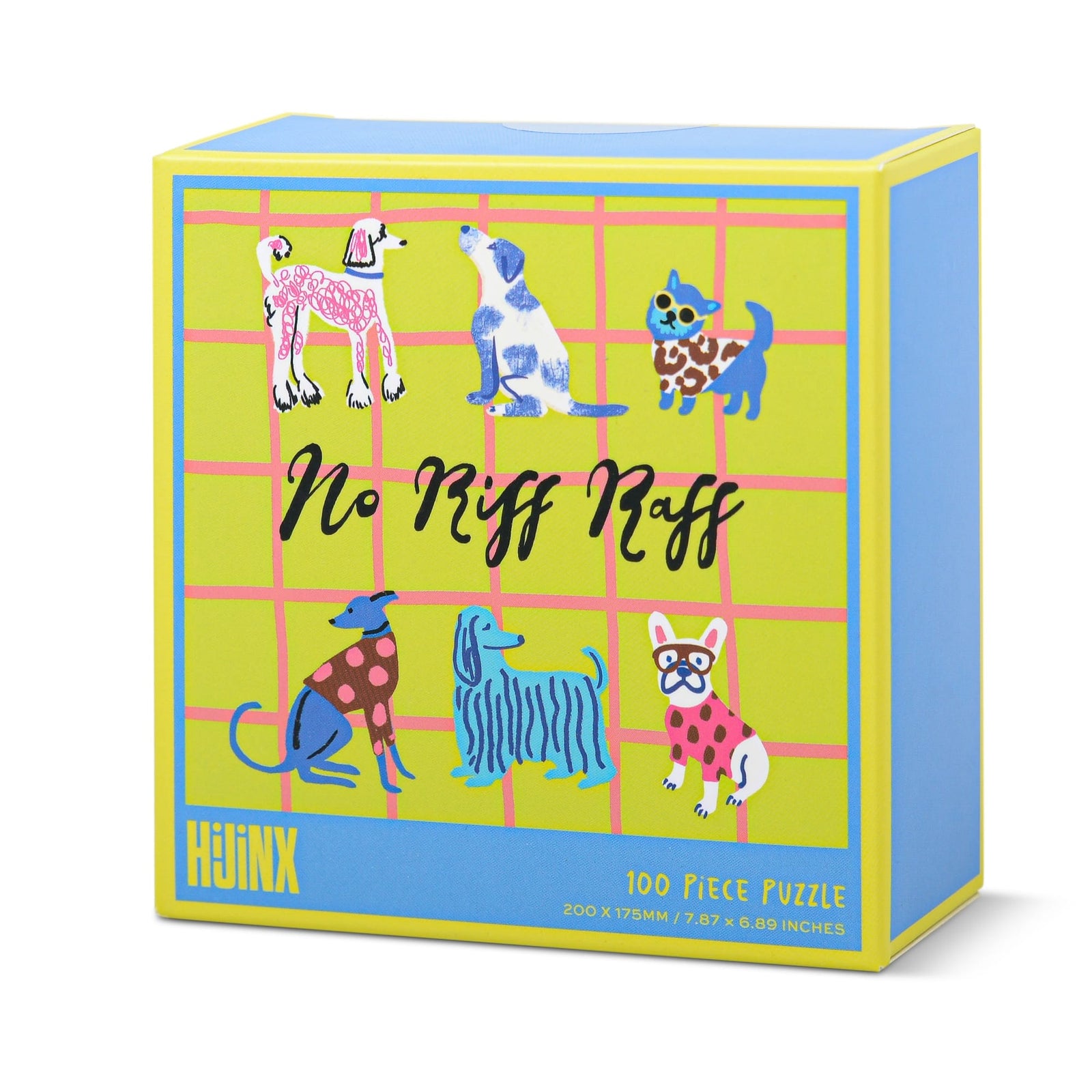 HiJinx Gifts Mini Puzzle - Dogs, No Riff Raff