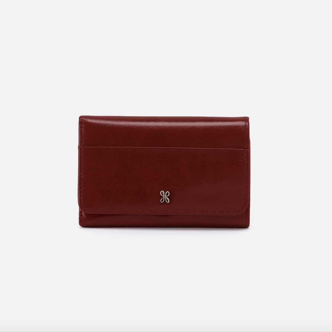 Hobo Bags Jill Mini Trifold Wallet - Henna