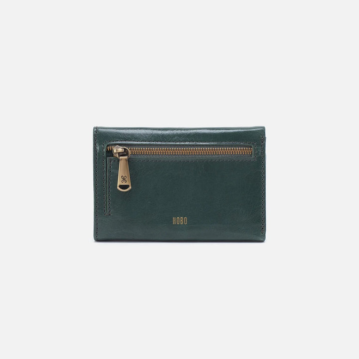 Hobo Bags Jill Mini Trifold Wallet - Sage Leaf