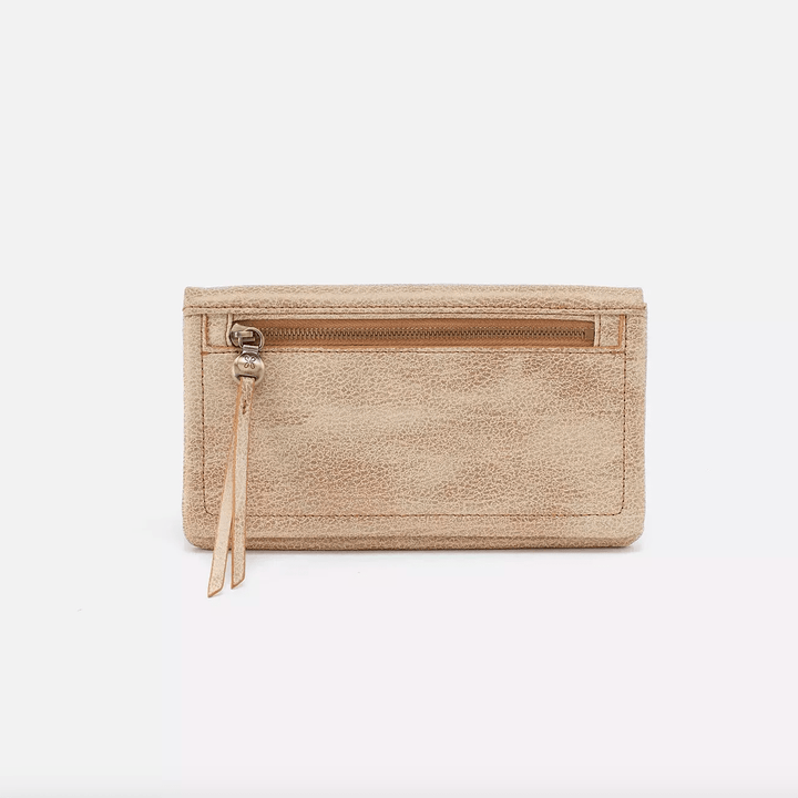 Hobo Bags Lumen Continental Wallet - Gold Leaf