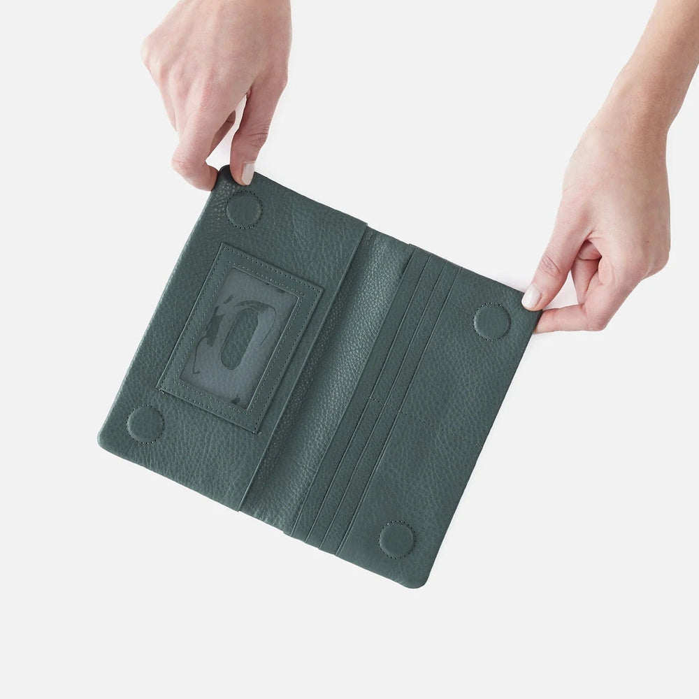 Hobo Bags Lumen Continental Wallet - Sage Leaf