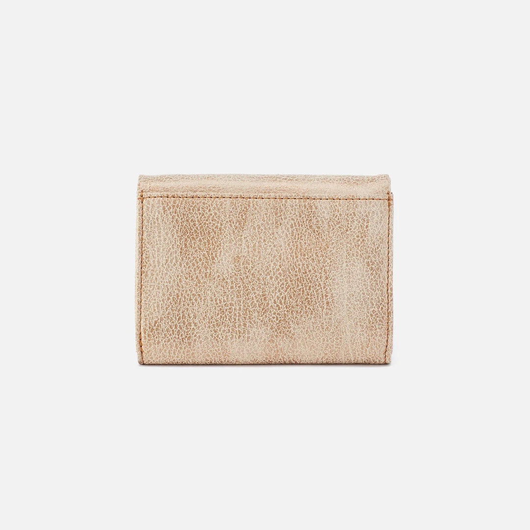Hobo Bags Lumen Medium Bifold Compact Wallet - Gold Leaf