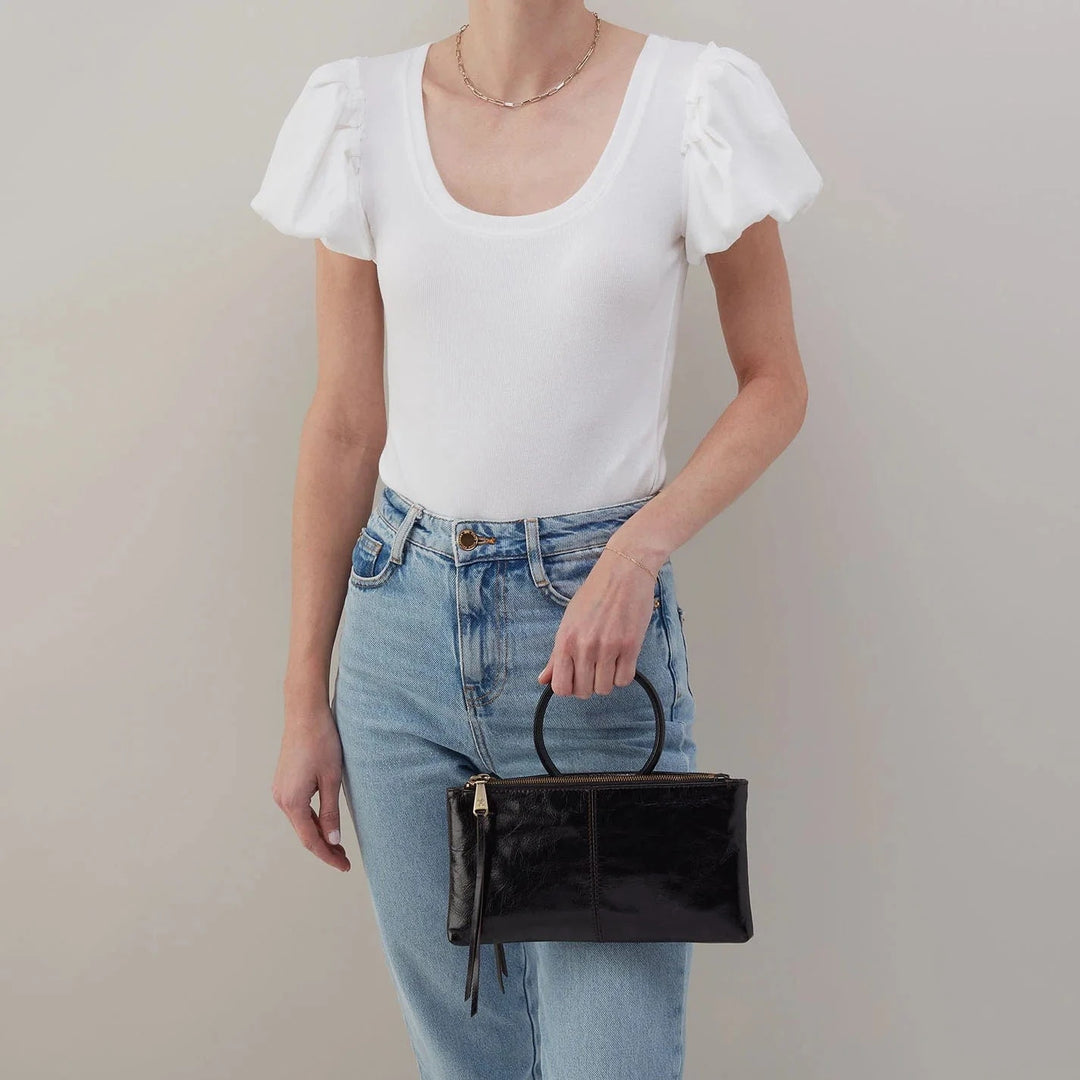 Hobo Bags Sable Crossbody - Black