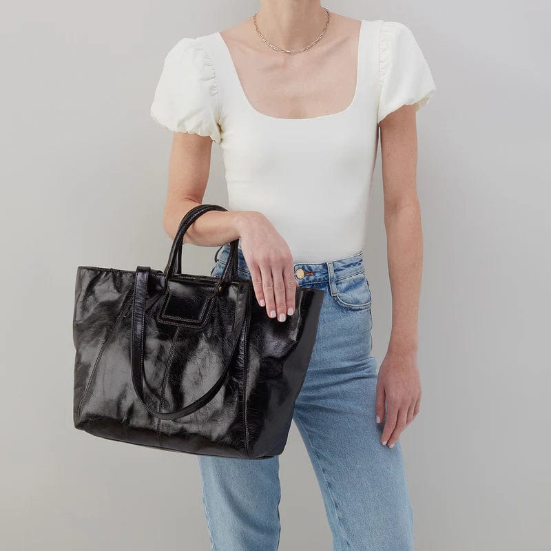 Hobo Bags Sheila East-West Tote - Black