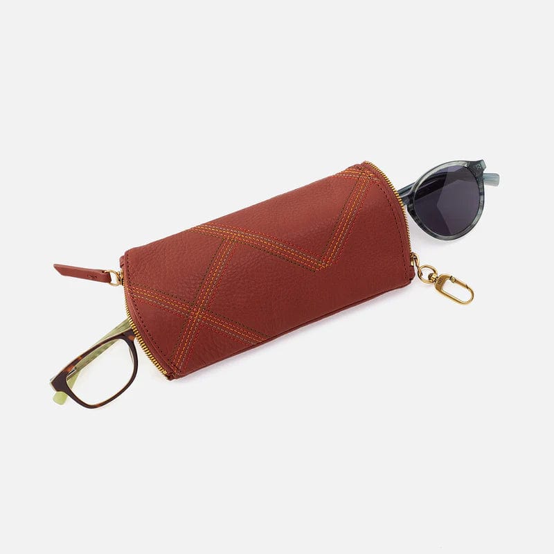 Hobo Bags Spark Double Eyeglass Case - Rust