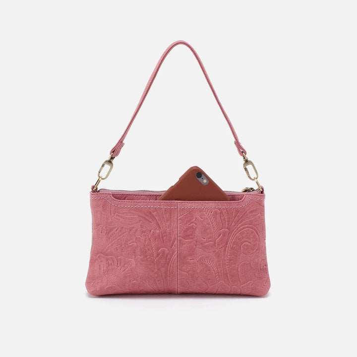 Hobo Crossbody Darcy Crossbody Bag - Mauve Tooled Emboss