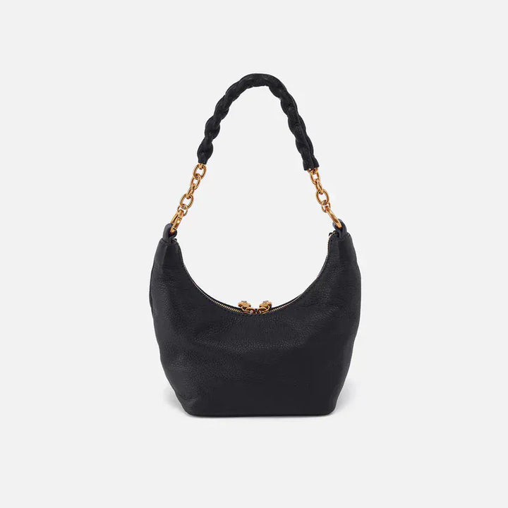 Hobo Fashion Astrid Small Crossbody - Pebbled Leather | Black