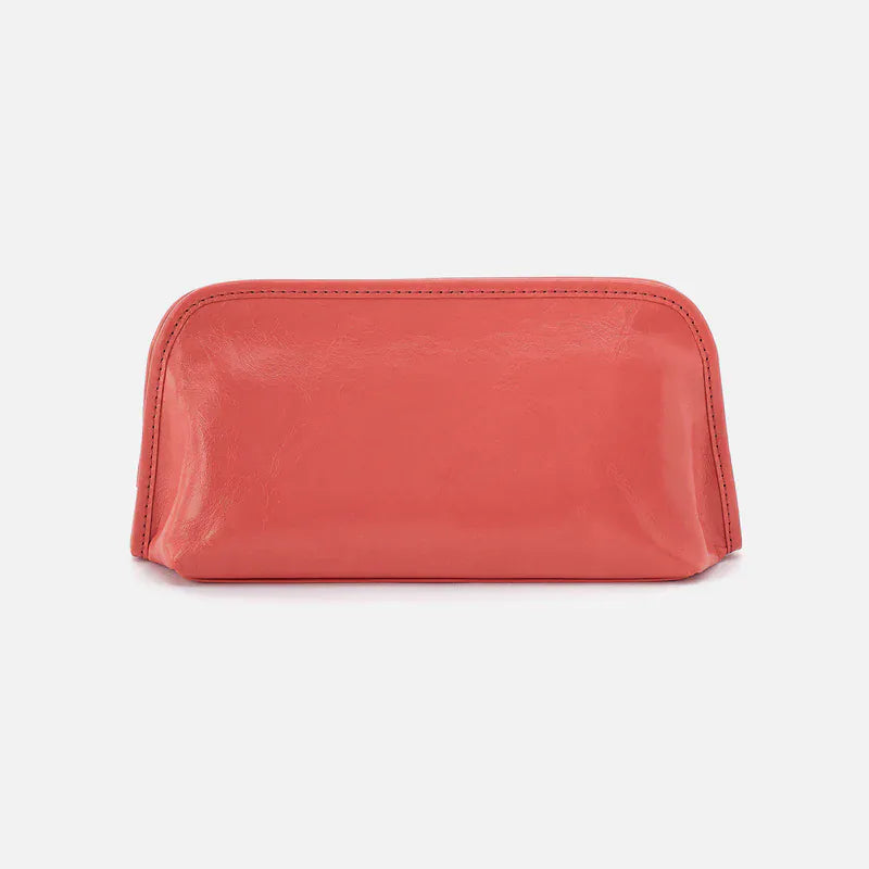 Hobo Fashion Beauty Brush Case - Polished Leather | Pink Mirage