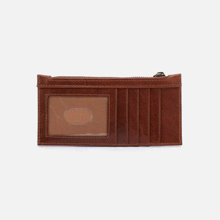 Hobo Fashion Carte Card Case - Patina Leather | Pecan Ridge