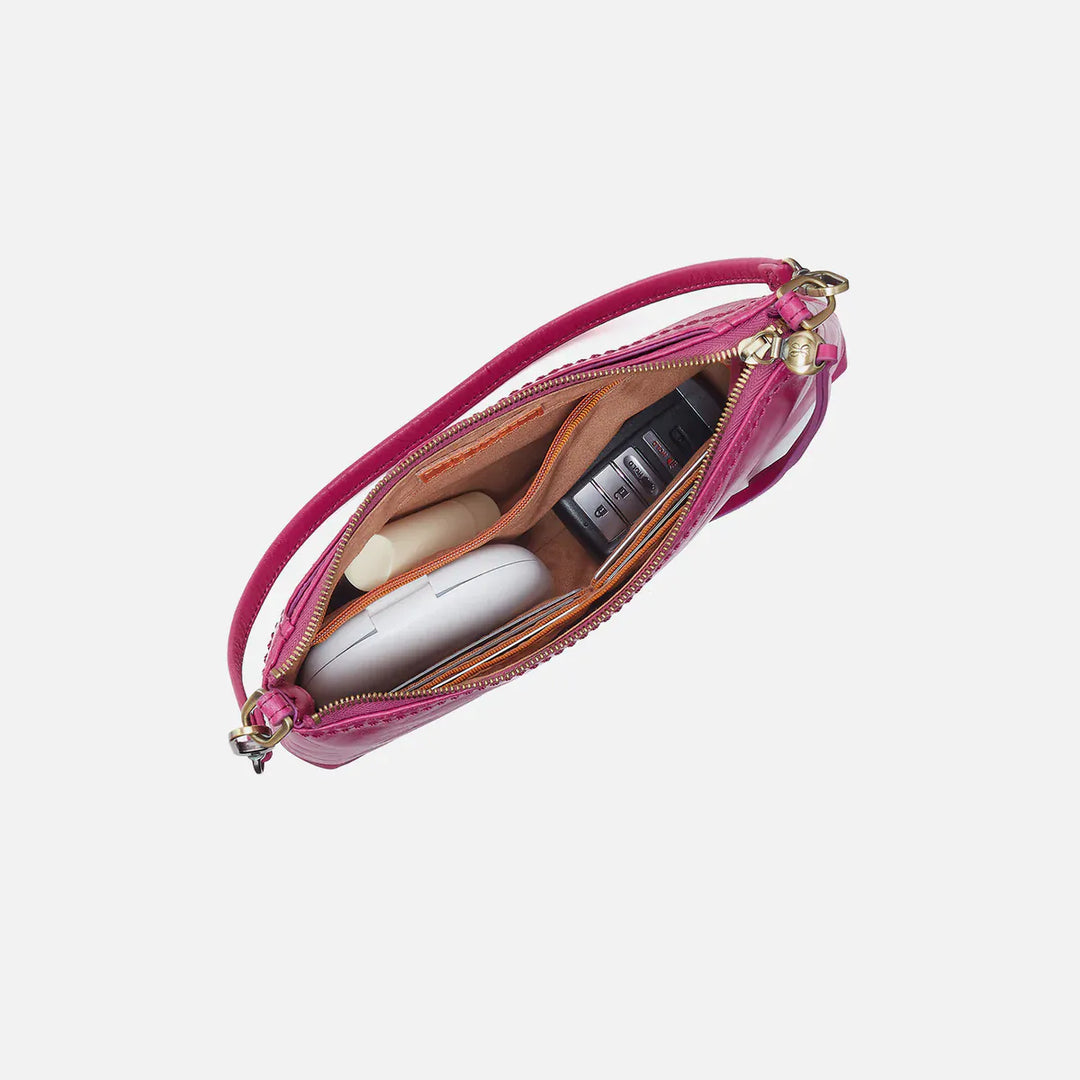Hobo Fashion Darcy Carry-All Crossbody - Polished Leather | Cactus Flower