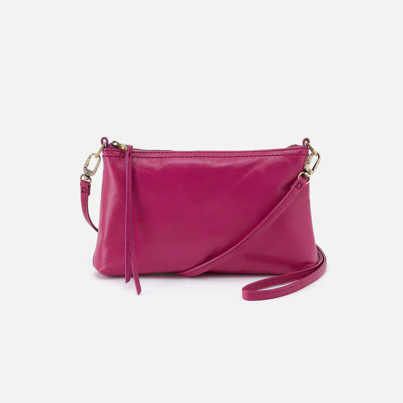 Hobo Fashion Darcy Carry-All Crossbody - Polished Leather | Cactus Flower
