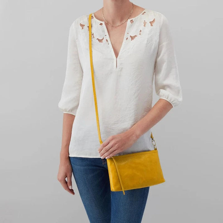 Hobo Fashion Darcy Crossbody Bag - Sun Glow