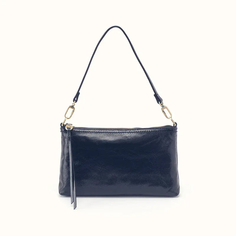 Hobo Fashion Darcy Crossbody - Polished Leather | Ink Navy