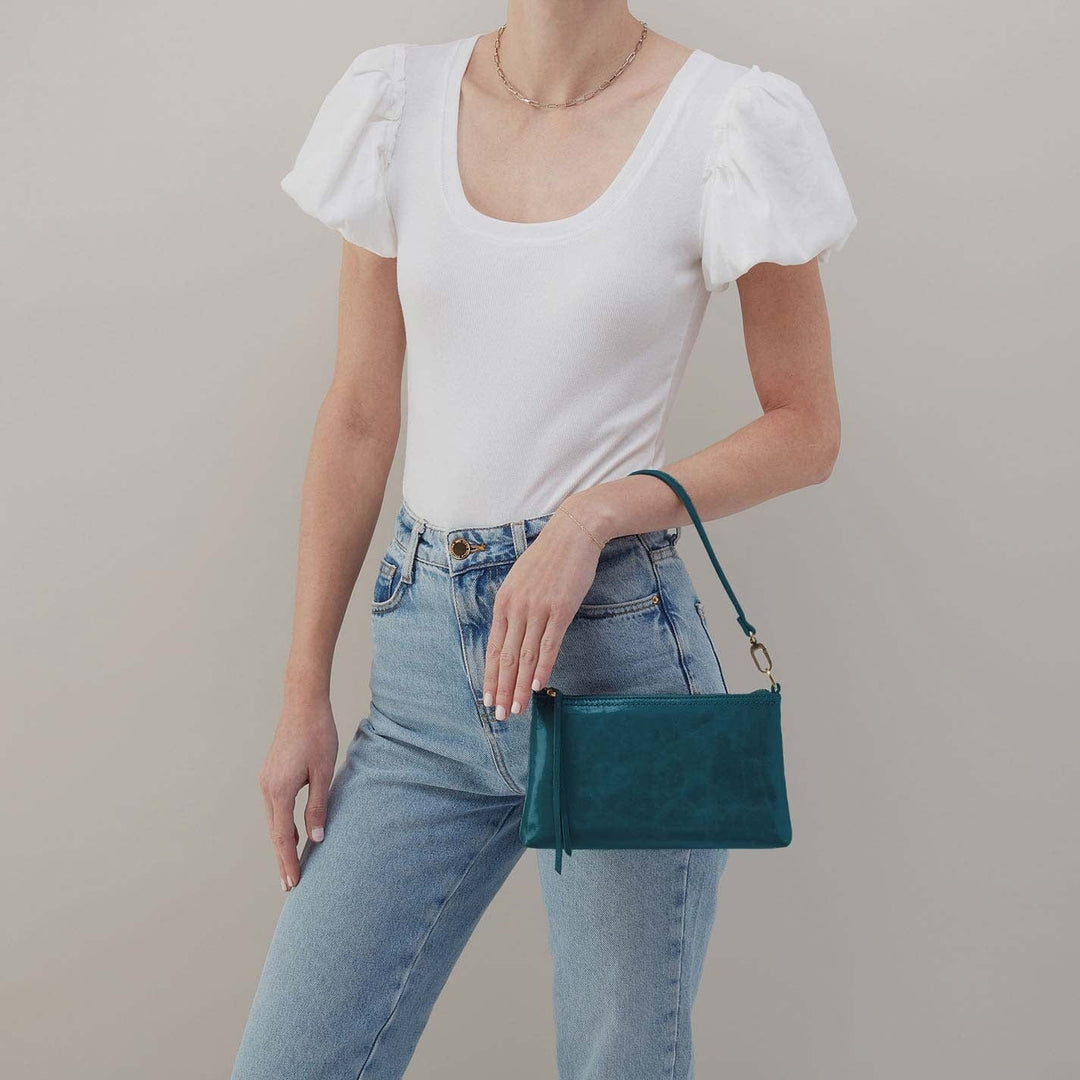 Hobo Fashion Darcy Crossbody - Polished Leather | Wild Bluegrass