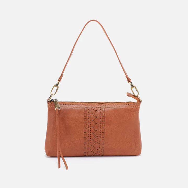 Hobo Fashion Darcy Crossbody - Washed Leather | Harvest Wheat