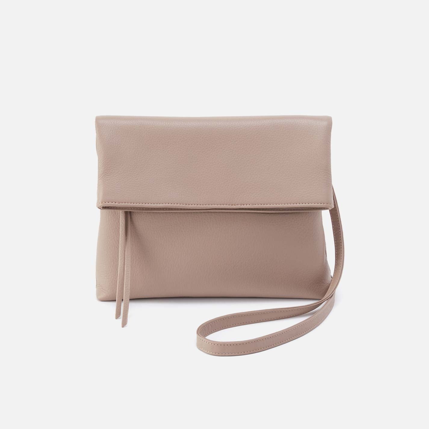 Hobo Fashion Draft Crossbody - Pebbled Leather | Warm Adobe