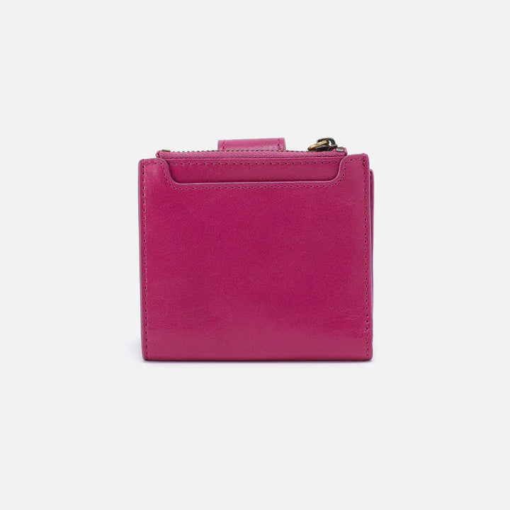 Hobo Fashion Dunn Mini Wallet - Polished Leather  | Cactus Flower