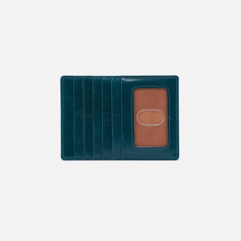 Hobo Fashion Euro Slide Card Case - Polished Leather | Wild Bluegrass