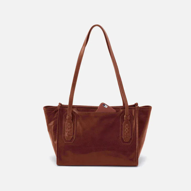 Hobo Fashion Expedition Small Tote - Patina Leather | Pecan Ridge