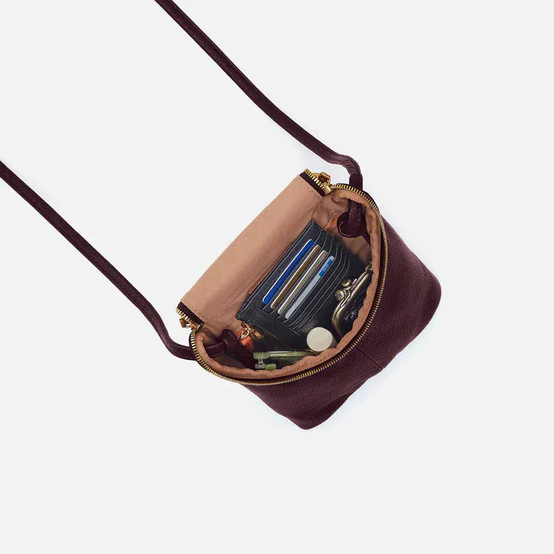 Hobo Fashion Fern Crossbody - Pebbled Leather | Mulberry Glaze