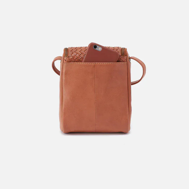 Hobo Fashion Fern Crossbody - Washed Leather | Harvest Wheat