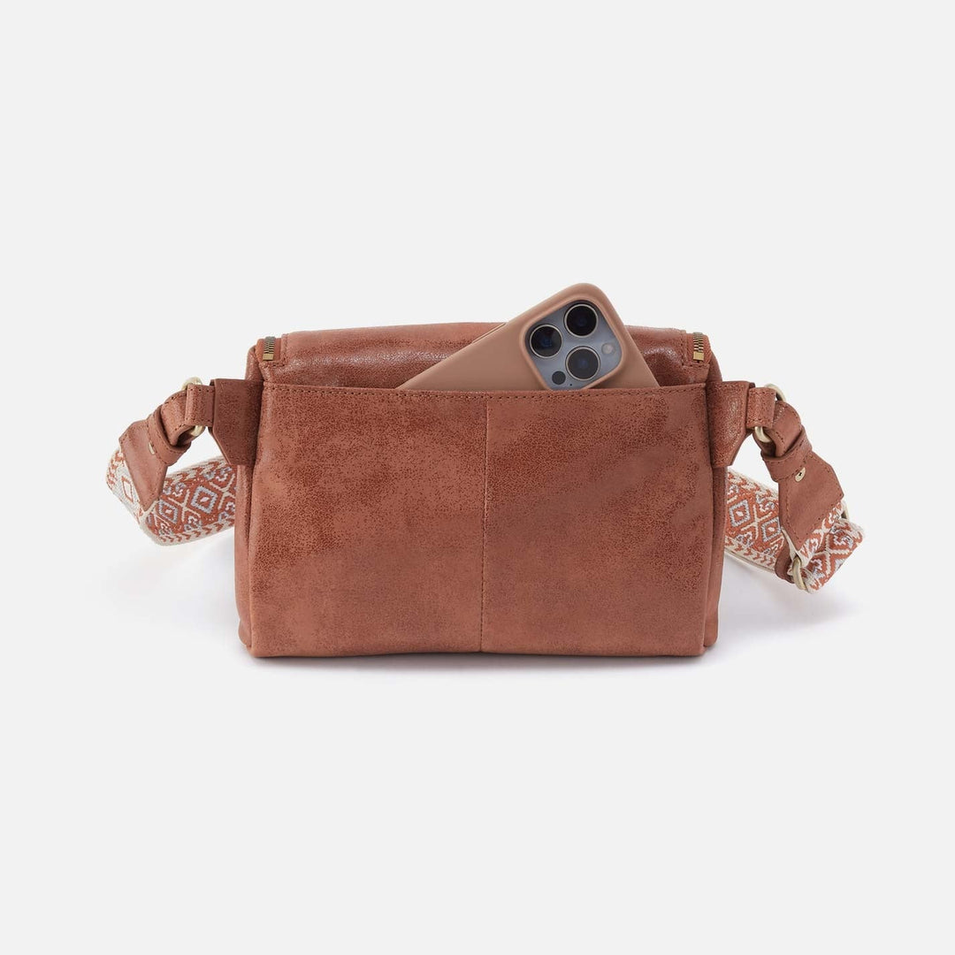 Hobo Fashion Fern Large Belt Bag - Buffed Leather | Burnished Saddle
