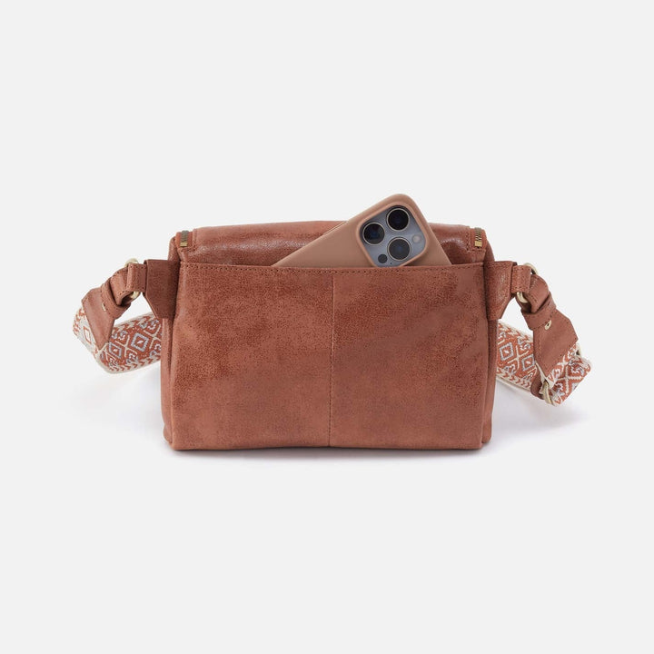 Hobo Fashion Fern Large Belt Bag - Buffed Leather | Burnished Saddle